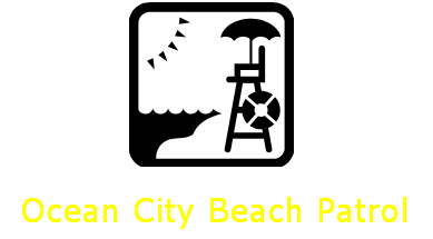 Ocean City Beach Patrol Link with Graphic